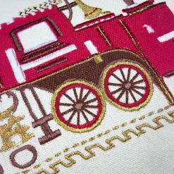 Coussin de Noël rectangulaire (35 x 55 cm) Gifted Rouge