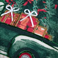 Coussin de Noël rectangulaire (35 x 55 cm) Gifted Vert
