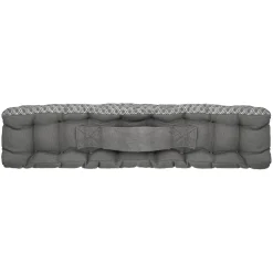 Coussin de sol carré coton (40 x 40 cm) Otto Gris