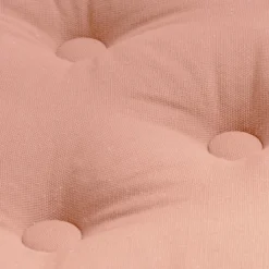 Coussin de sol coton (50 x 50 cm) Pixel Rose pêche