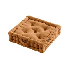 Coussin de sol coton (40 x 40 cm) Pixel Camel