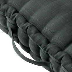 Coussin de sol extérieur capitonné (50 x 50 cm) Sunset Gris anthracite