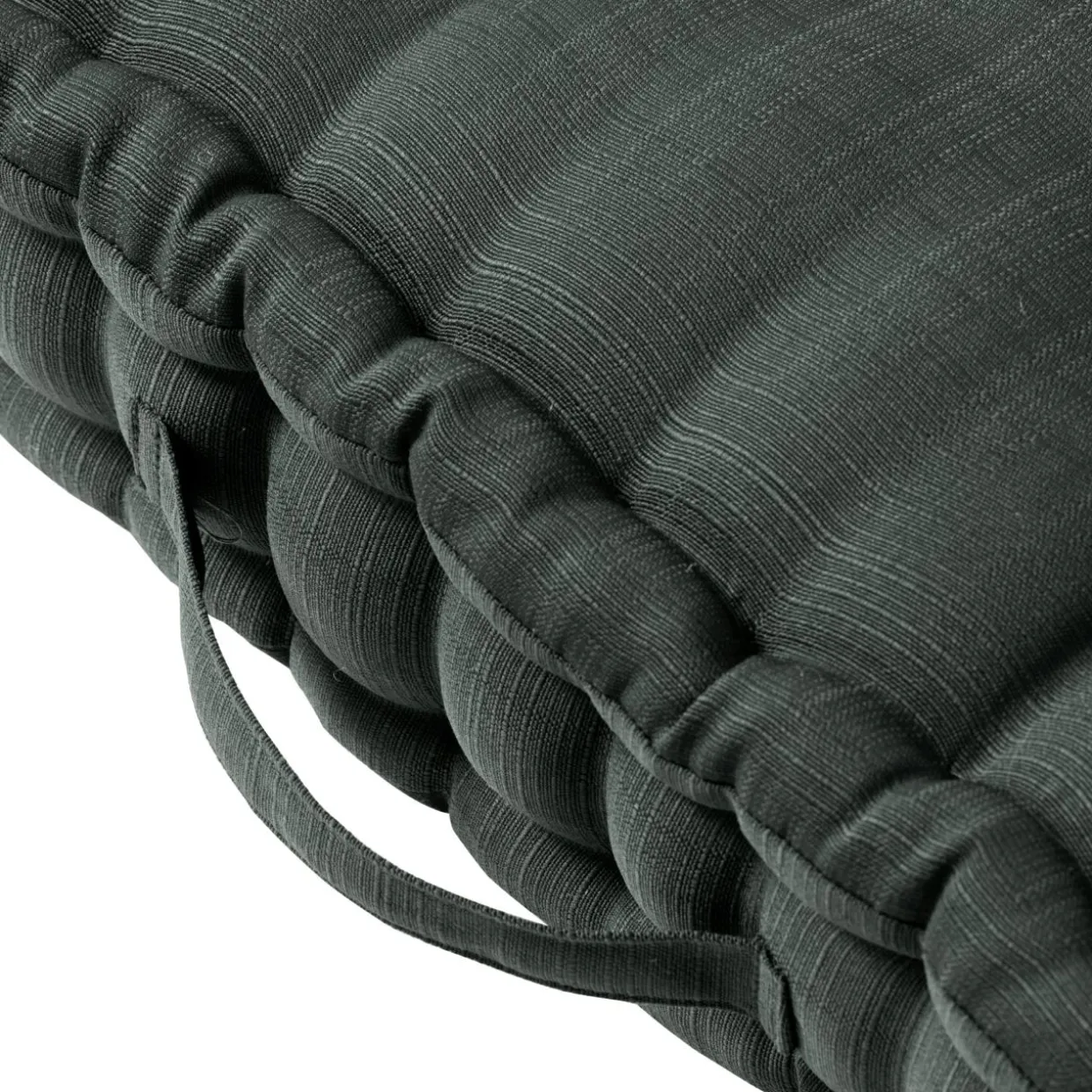 Coussin de sol extérieur capitonné (50 x 50 cm) Sunset Gris anthracite