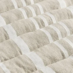 Coussin de transat enroulable (180 x 60 cm) Nautira Ecru