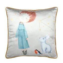 Coussin enfant carré (50x50 cm) Ferdinand Multicolore