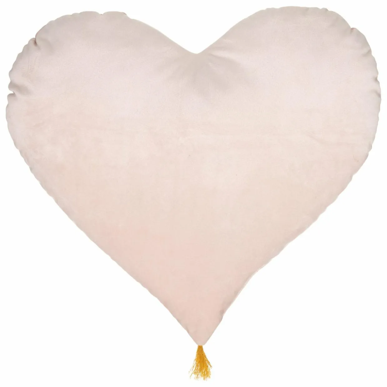 Coussin enfant cœur (40 x 45 cm) Polie Rose