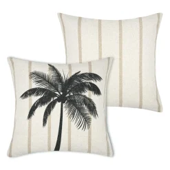 Coussin extérieur carré (45 x 45 cm) Theoule Anthracite