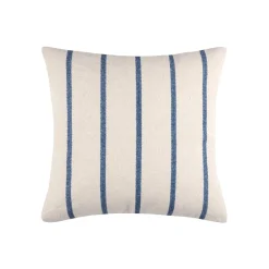 Coussin extérieur carré toile de coton (50 x 50 cm) Ocealys Bleu marine