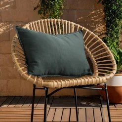 Coussin extérieur rectangulaire (40 x 60 cm) Sunset Gris anthracite