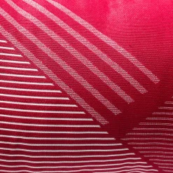 Coussin extérieur rectangulaire (30 x 50 cm) Jacquard Rouge grenade