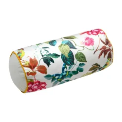 Coussin polochon coton (20x45 cm) Emmy Multicolore