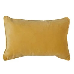 Coussin rectangulaire (30 x 50 cm) Lilou Ocre