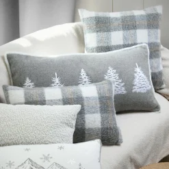 Coussin rectangulaire (30 x 50 cm) Gresy Ivoire