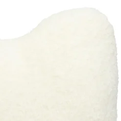 Coussin rectangulaire bouclette (35 x 48 cm) Bliss Blanc