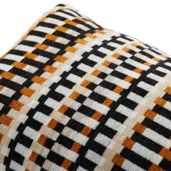 Coussin rectangulaire brodé (30 x 50 cm) Jangwa Beige