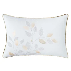 Coussin rectangulaire coton (40 x 60 cm) Duchesse Blanc