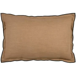 Coussin rectangulaire coton (40 x 60 cm) Helios Camel