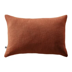 Coussin rectangulaire coton (40 x 60 cm) Sixtine Terracotta