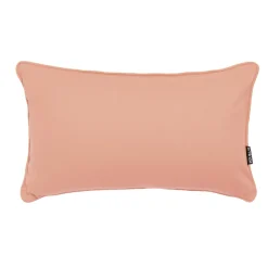 Coussin rectangulaire coton (30 x 50 cm) Pixel Rose pêche