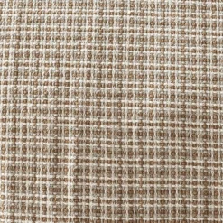 Coussin rectangulaire coton (50 x 80 cm) Marius Marron