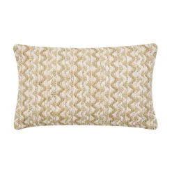 Coussin rectangulaire coton (30 x 50 cm) Loumeo Beige