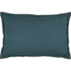 Coussin rectangulaire coton (40 x 60 cm) Helios Bleu