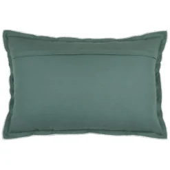 Coussin rectangulaire coton (40 x 60 cm) Helios Vert