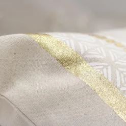 Coussin rectangulaire coton (30 x 50 cm) Gaya Or