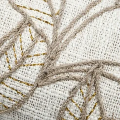 Coussin rectangulaire coton (30 x 50 cm) Hemera Ecru