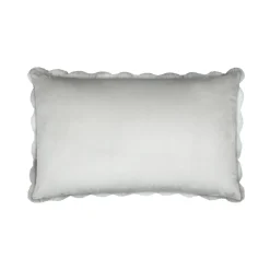 Coussin rectangulaire fausse fourrure (50 x 80 cm) Nebraska Gris perle