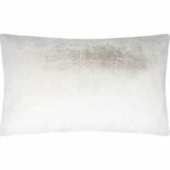 Coussin rectangulaire fausse fourrure (50 x 80 cm) Bostan Ecru