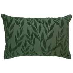 Coussin rectangulaire gaze de coton (38 x 58 cm) Letho Vert tilleul