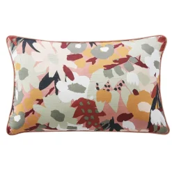 Coussin rectangulaire gaze de coton (40 x 60 cm) Azel Multicolore