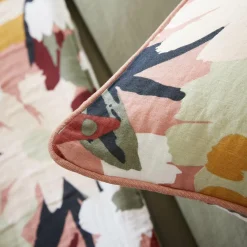 Coussin rectangulaire gaze de coton (40 x 60 cm) Azel Multicolore