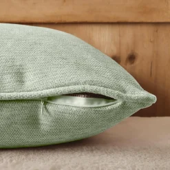 Coussin rectangulaire tissé (40 x 60 cm) Magnus Vert eucalyptus