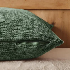 Coussin rectangulaire tissé (40 x 60 cm) Magnus Vert romarin