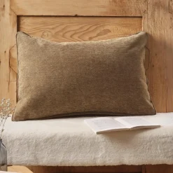 Coussin rectangulaire tissé (40 x 60 cm) Magnus Camel