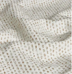 Coussin rectangulaire tissé (40 x 60 cm) Oscar Ivoire