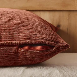 Coussin rectangulaire tissé (40 x 60 cm) Magnus Terracotta