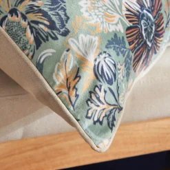 Coussin rectangulaire velours (40 x 60 cm) Dolores Vert