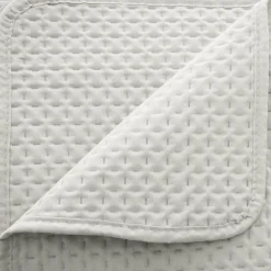 Couvre-lit et taies d'oreiller (260 x 240 cm) Dolce Ivoire