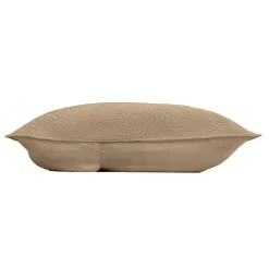 Couvre-lit matelassé et deux taies d'oreiller (240 x 260 cm) Romane Beige