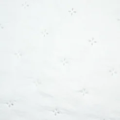 Couvre-lit matelassé et deux taies d'oreiller (240 x 220 cm) Cléo Blanc