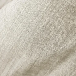 Couvre-lit matelassé gaze de coton (240 x 220 cm) Gaïa Beige pampa