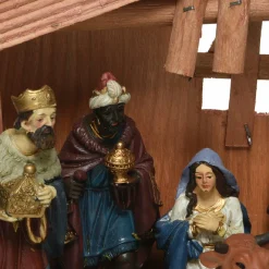 Crèche de Noël complète (H21 cm) Saint-Daniel