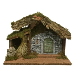 Crèche de Noël lumineuse vide (H27 cm) Saint-Edouard