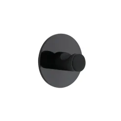 Crochet adhésif 3M (D4 cm) Zinc Noir