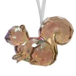 Écureuil de Noël à suspendre (H6 cm) Marcel Brun irisé