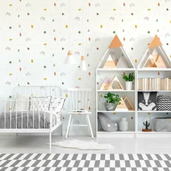 Décoration murale adhésive (130 x 260 cm) Bike Multicolore