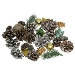 Décorations de Noël à parsemer (110 gr) Nature Or